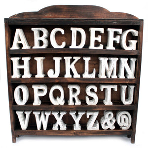 Wooden Letter