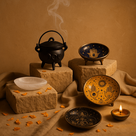 Smudge Bowls – Ritual, Sacrificial, Altar, Offerings - SHAMTAM