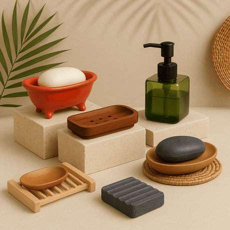 Soap Dishes & Dispensers - Stylish Accessories - SHAMTAM
