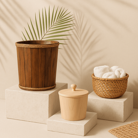 Wooden Bins - SHAMTAM