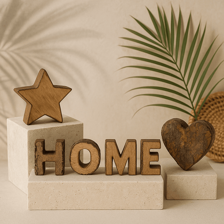 Wooden Letters - SHAMTAM