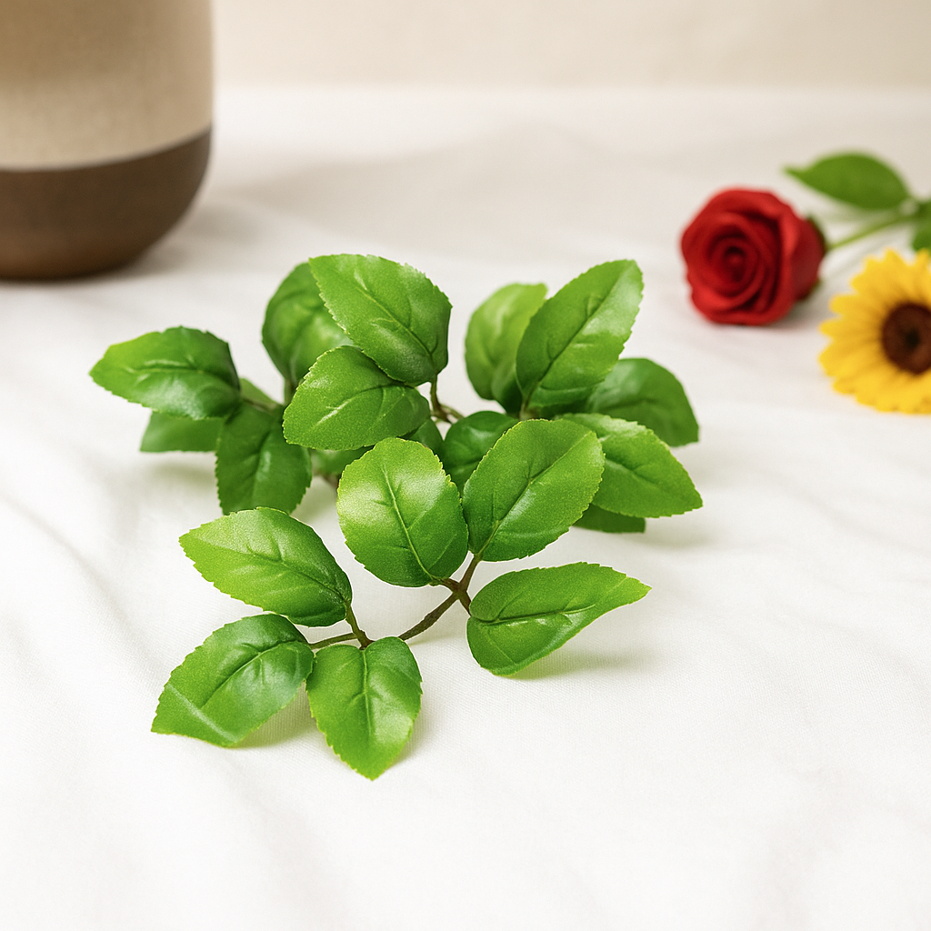 Bastelblumen-Blatt-Dekor 60 Stück (110g)