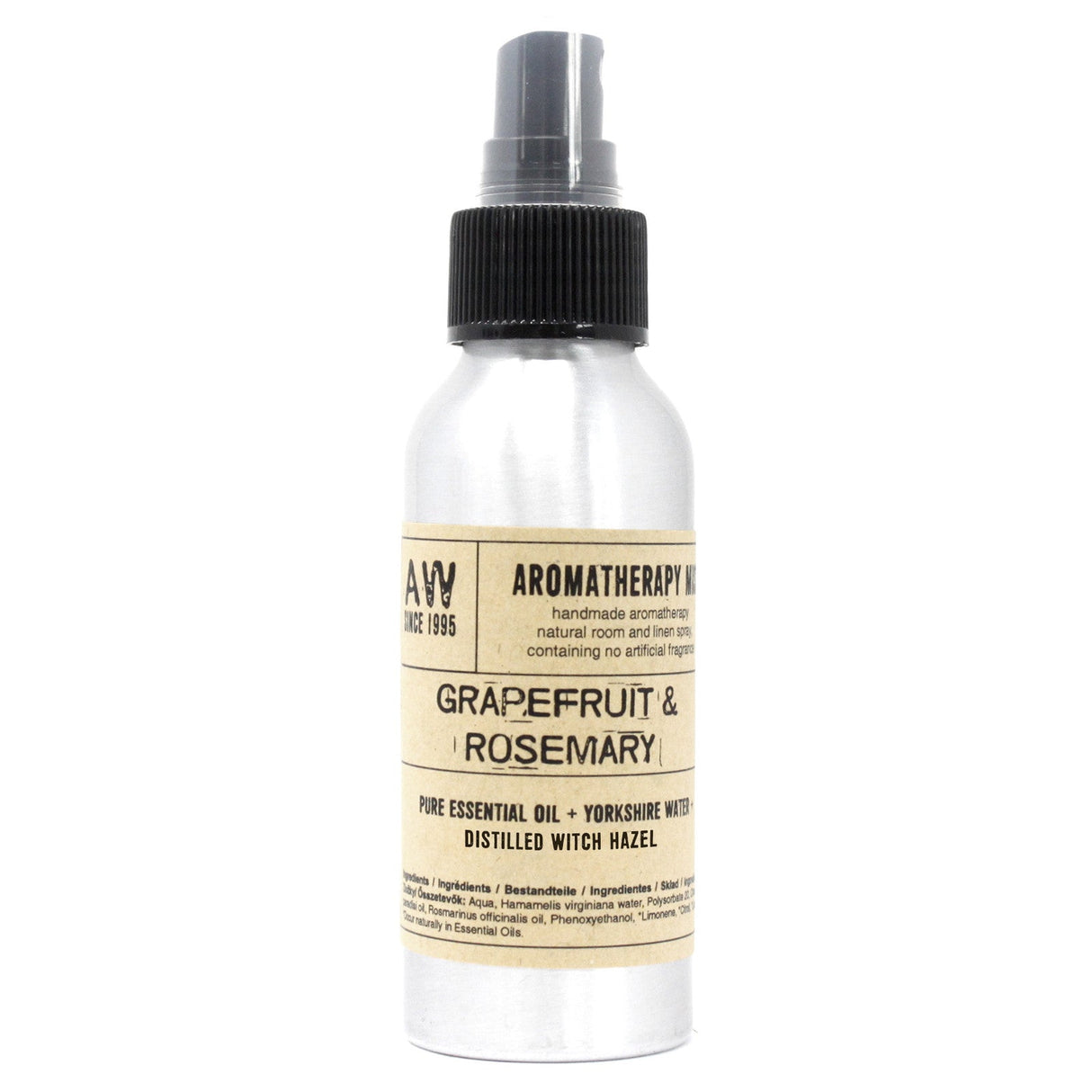 Essential Oil Spray - Graperfruit and Rosemary 100ml - SHAMTAM.COM