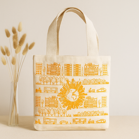 Shopping Bag 38x42cm 10oz City Life, Tote Bag