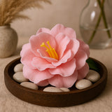 Flores de Sabão Peônia Pequena Rosa - 10 Peças