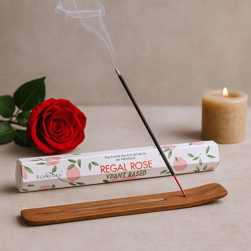Wierookstokjes Regal Rose Plantaardig Stamford