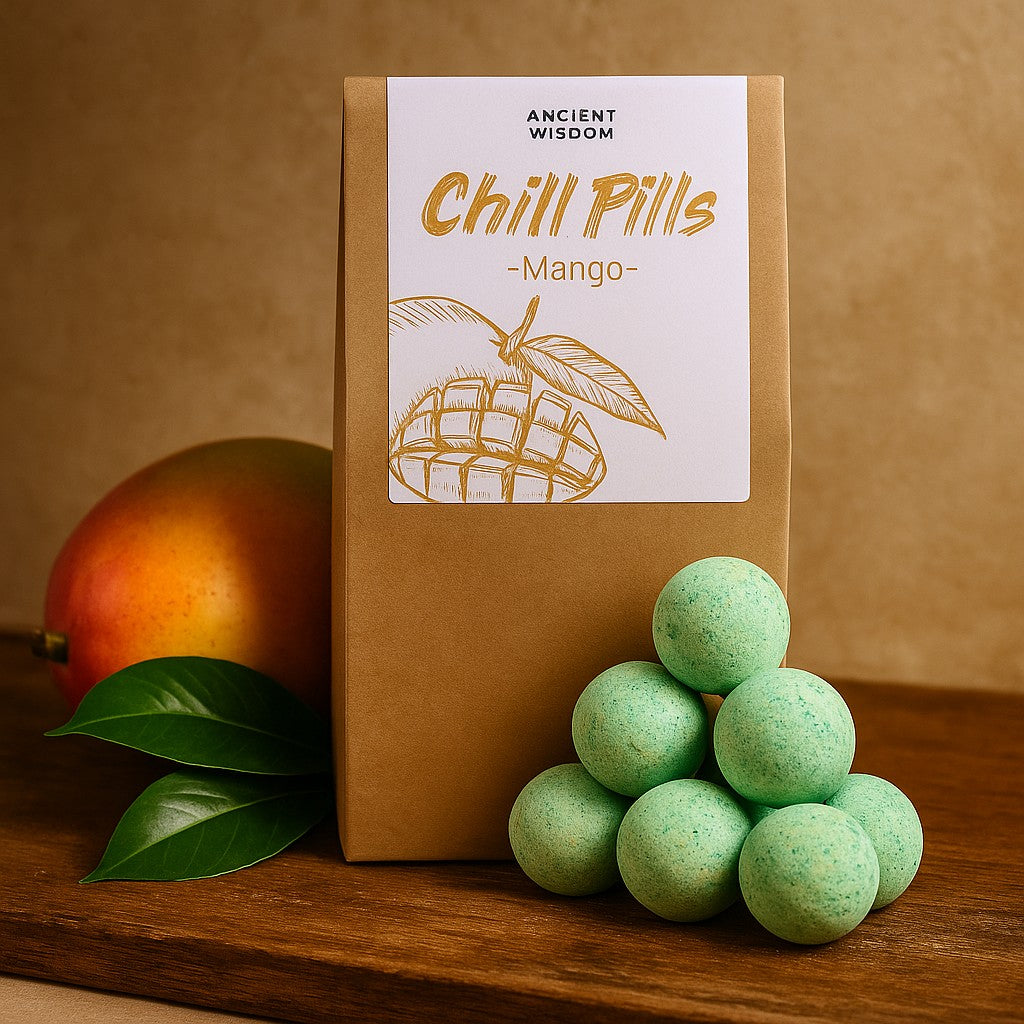 Bombas de baño de mango, paquete de regalo de 350 g