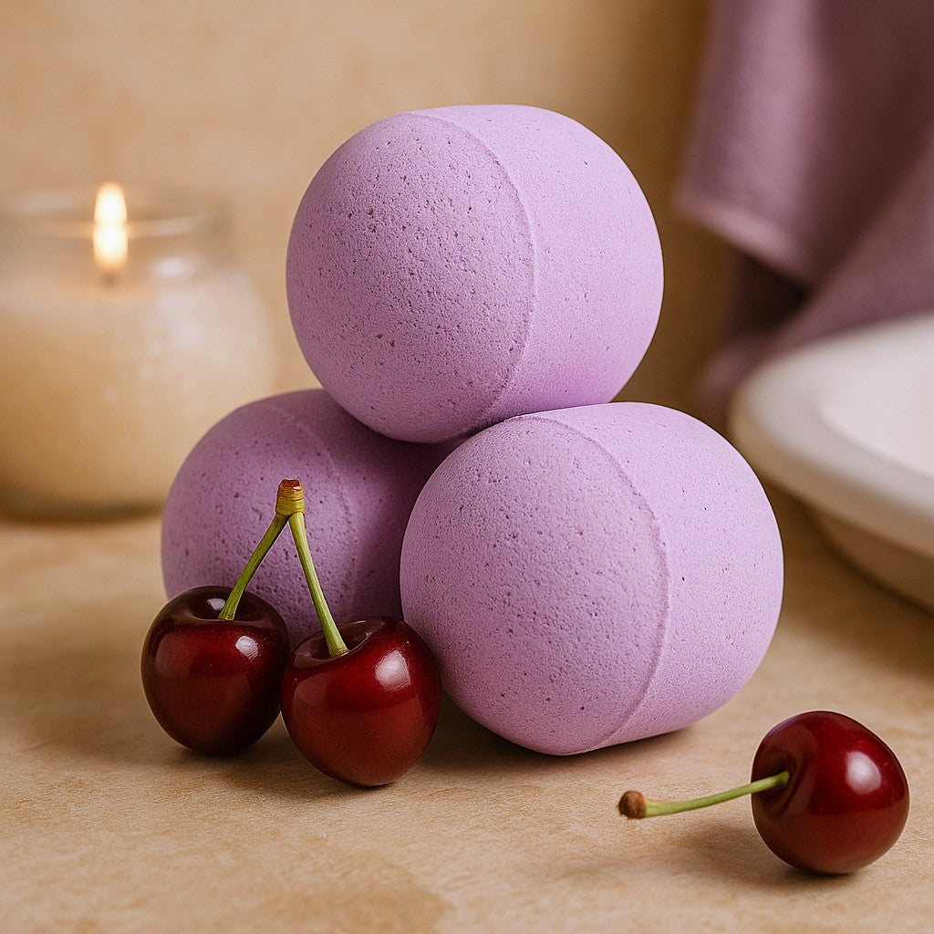 Koupelové bomby Černá třešeň 1.3 kg Krabice