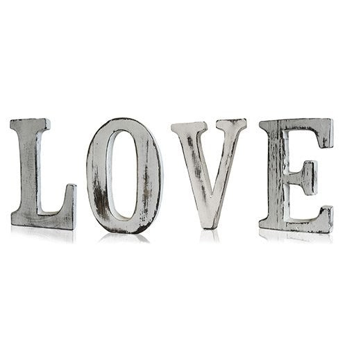 Shabby Chic Buchstaben - LOVE (4)