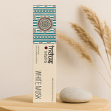 White Musk Incense Sticks 15g Indus Treasures