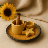 Sunflower Ceramic Palo Santo Incense Smudge Holder Tray