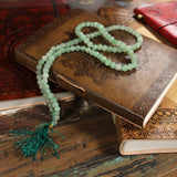 108 Bead Mala - Green Aventurine - Japa Mala - SHAMTAM.COM