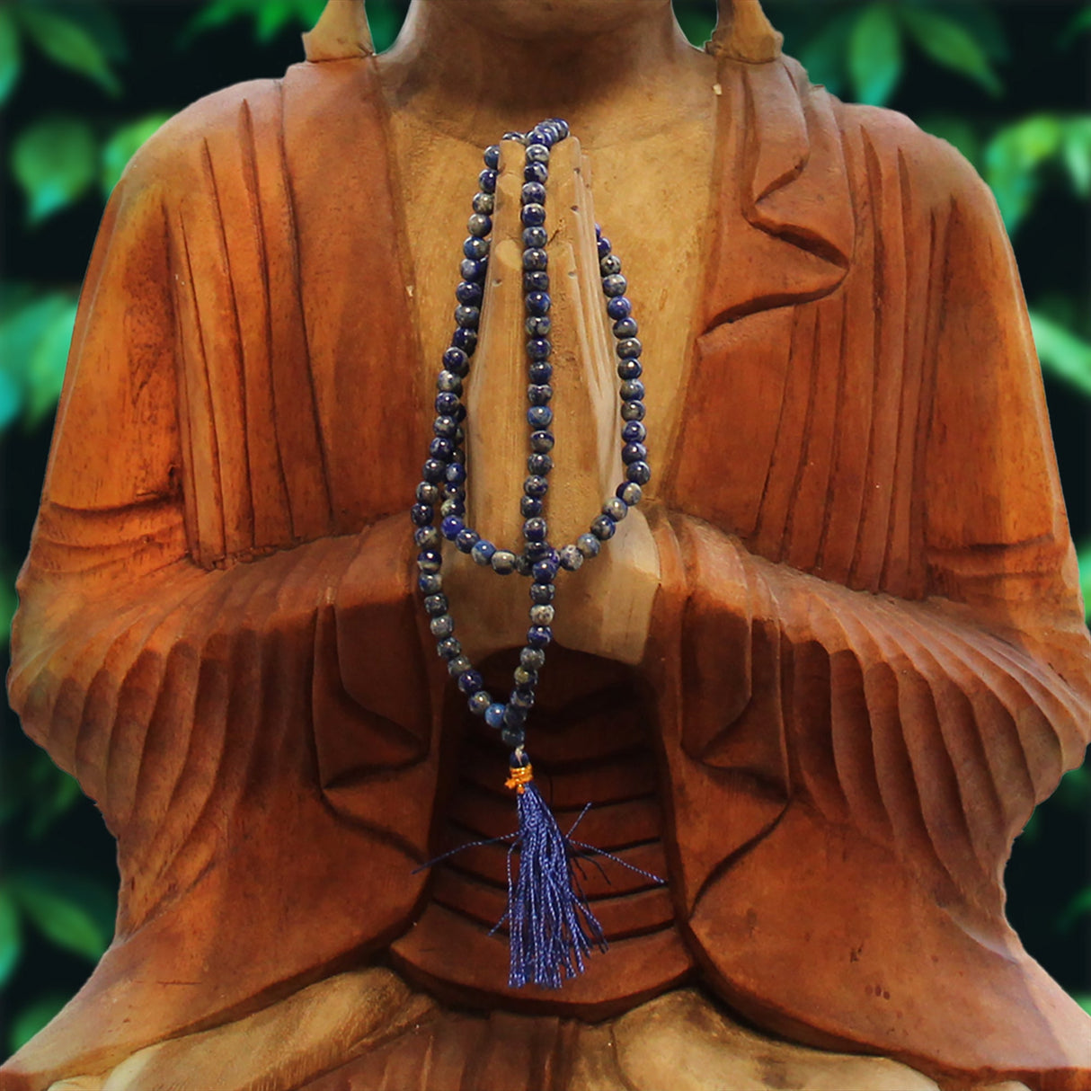 108 Bead Mala - Lapis Japa Mala - SHAMTAM.COM