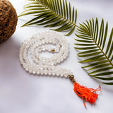 108 Bead Mala - Rock Crystal Japa Mala - SHAMTAM.COM