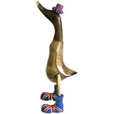 Bamboe Eend Ornament, Groot 40cm