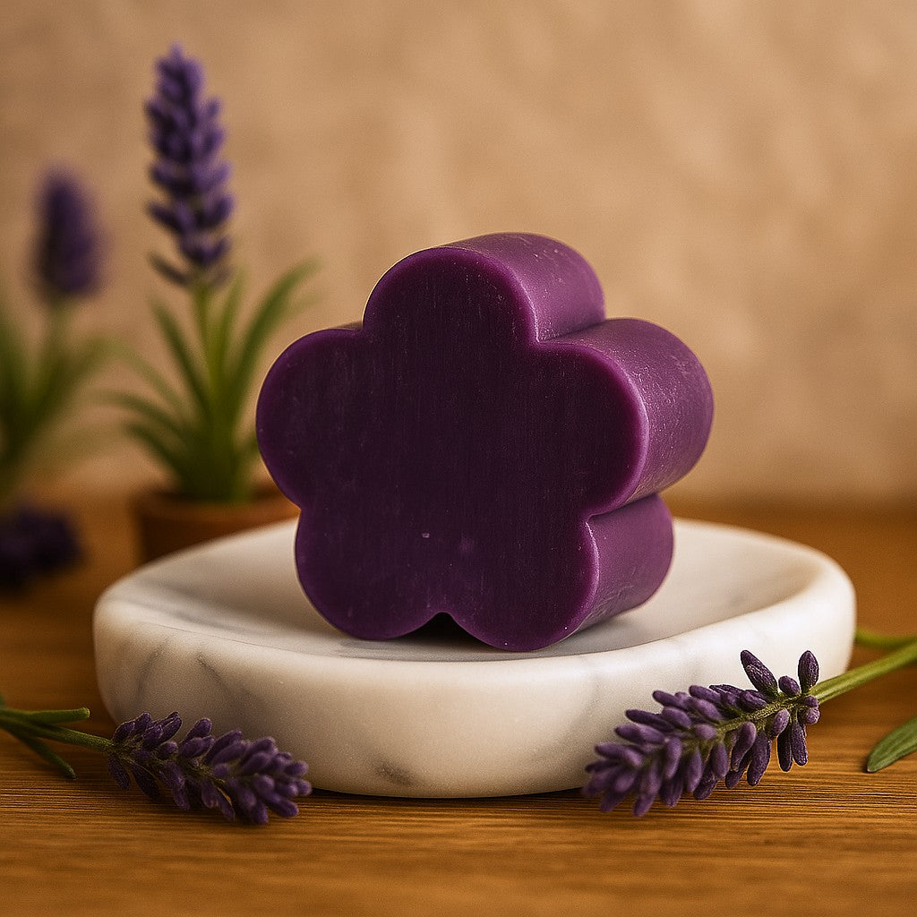 Saponi per ospiti Fiore di lilla confezione da 10