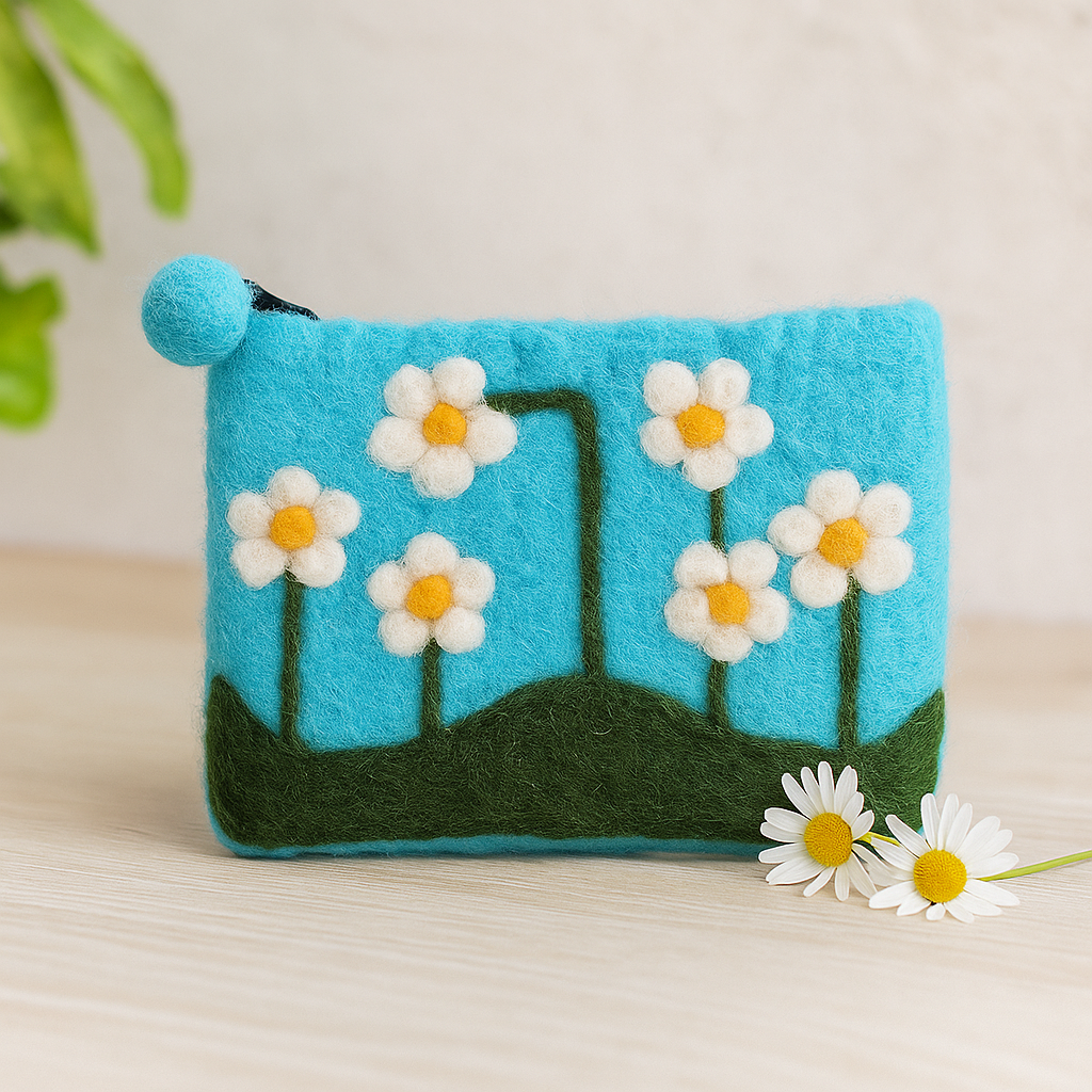 Pouzdro na zip Květinová zahrada Různé