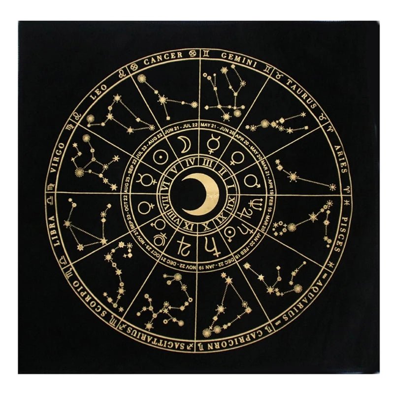 12 Constellations Tarot Tablecloth - SHAMTAM