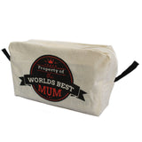 Toiletry Bag - Worlds Best Mum - SHAMTAM.COM