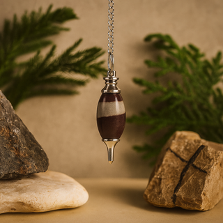 Pendule Shiva Lingam pointe