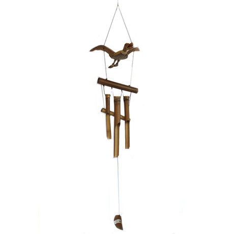 Coconut Wind Chime Duck