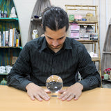 Bola de Cristal com Suporte 100mm