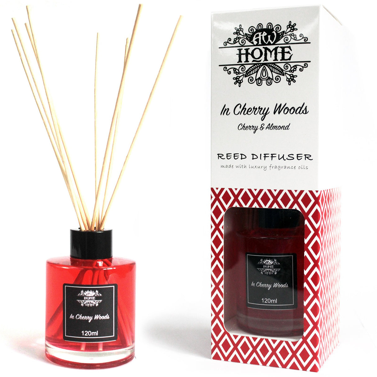 Reed Diffuser - In Cherry Woods 120ml - SHAMTAM.COM