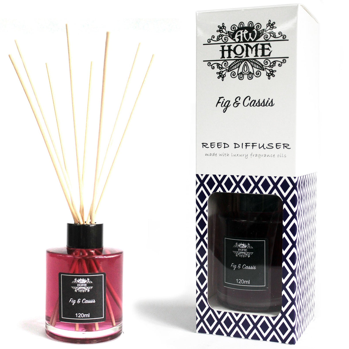 Reed Diffuser - Fig & Cassis 120ml - SHAMTAM.COM