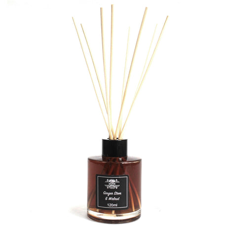 Reed Diffuser - Ginger Stem & Walnut 120ml - SHAMTAM.COM