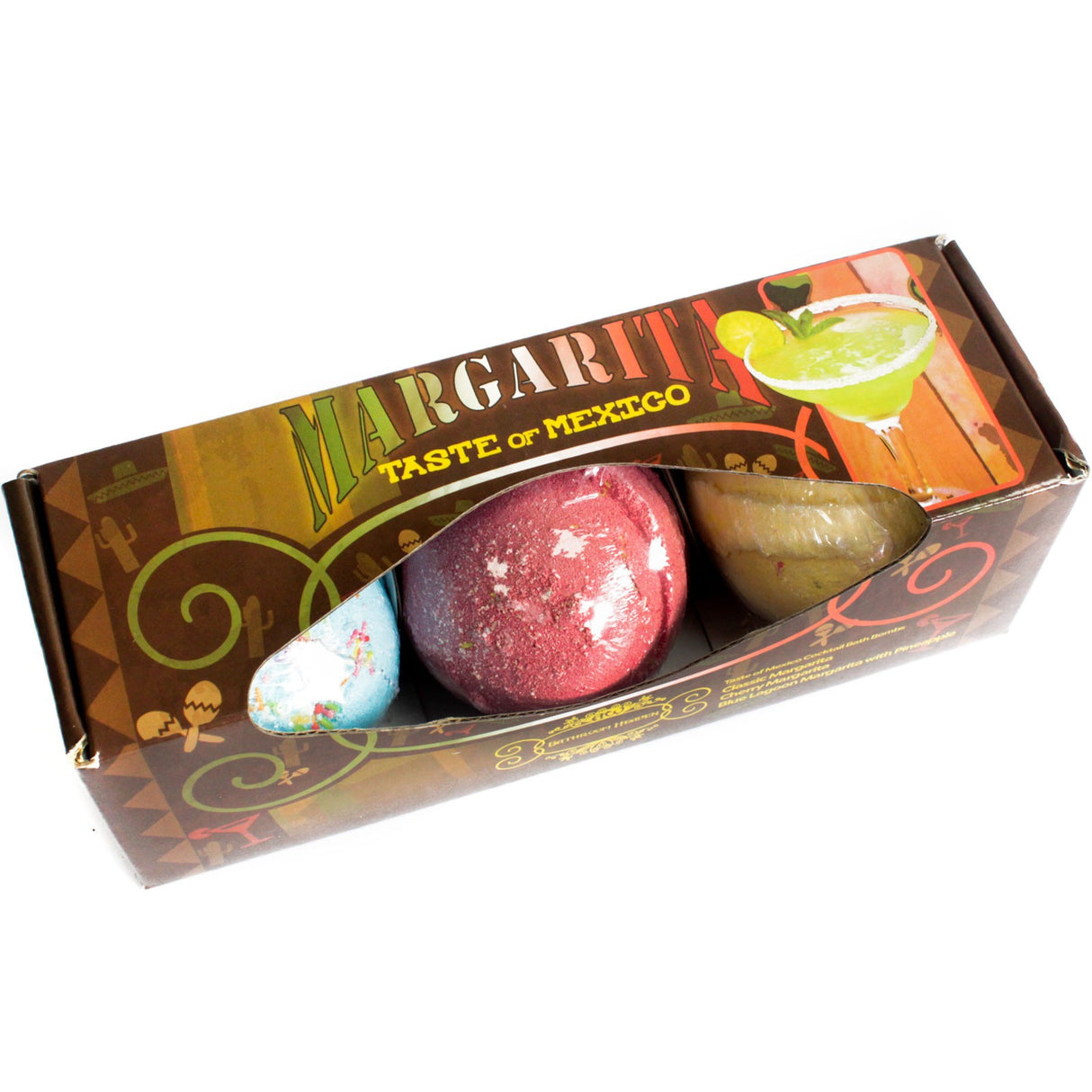 Conjunto de Três Bombas de Banho Margarita