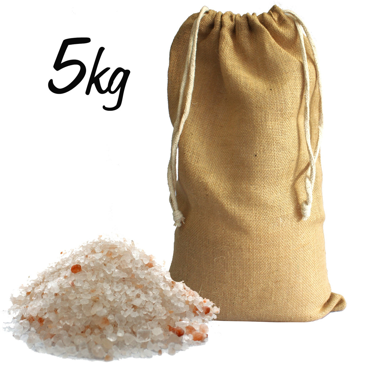 Himalaya Rosa Badsalt 3-5mm 5kg Säck