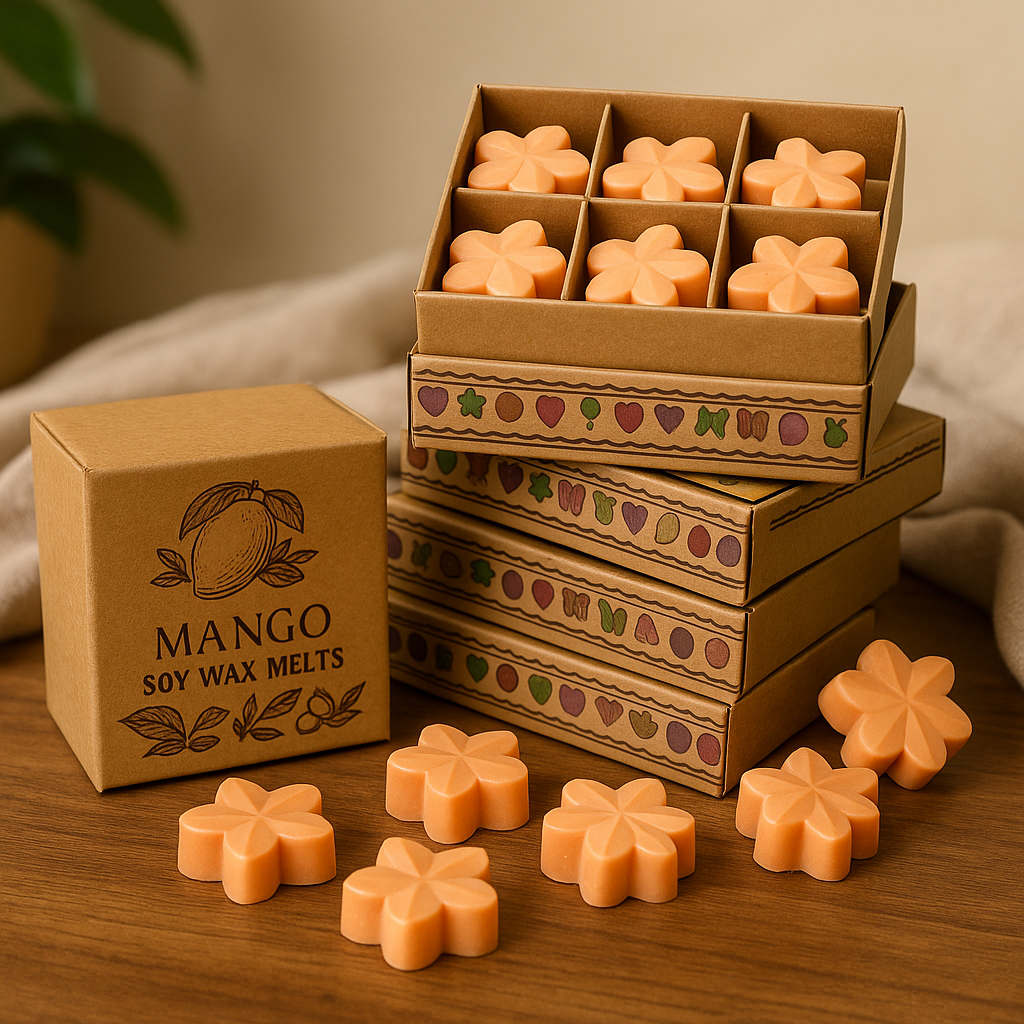 Cutie cu pastile de ceară de mango
