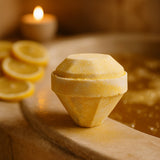 Bath Bomb With Hidden Gemstone, Mistress Fragrance