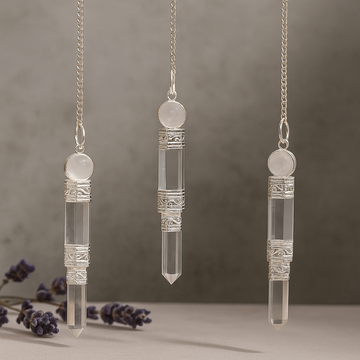 Kwarts Pendel voor Radiësthesie met Ketting