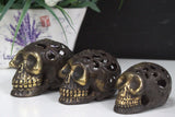 Brass Skull Vintage Medium