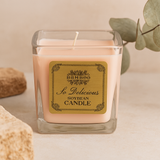 Sójová vosková sviečka v skle, doba horenia 30-35 hodín