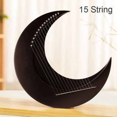 15 Strings Moon Lyre Harp - SHAMTAM