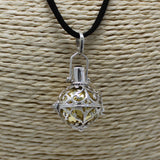 Pendentif Cloche d'Ange Argent Sterling 18mm Nuit