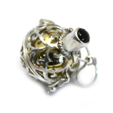 Pendentif Cloche d'Ange Argent Sterling 18mm Nuit