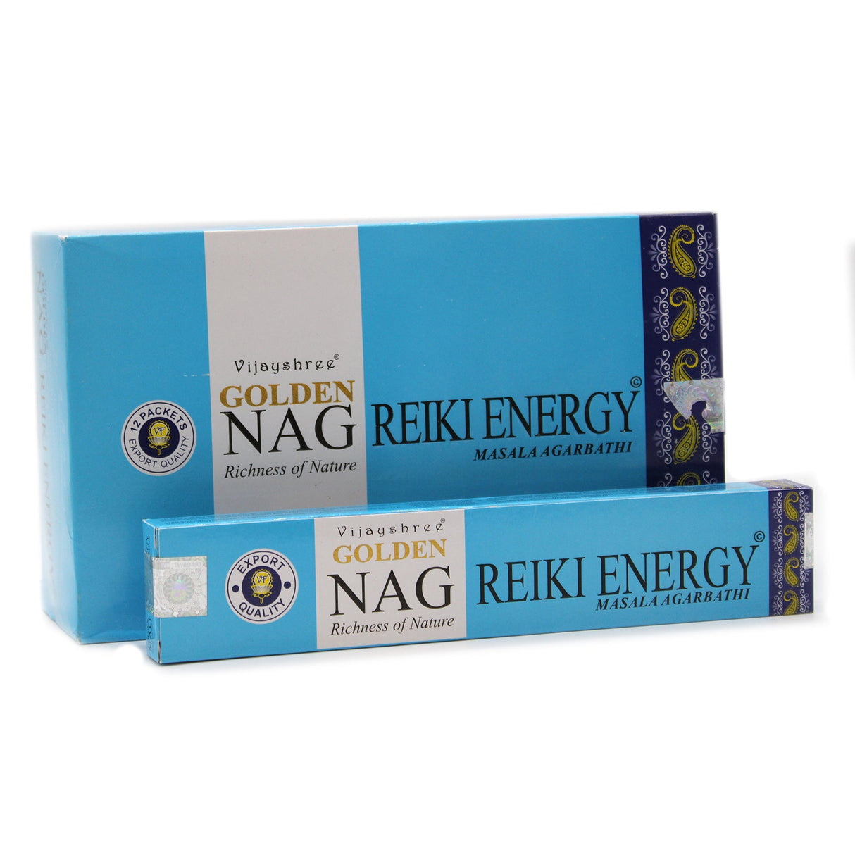 Reiki Energy Incense - Golden Nag 15g - SHAMTAM.COM