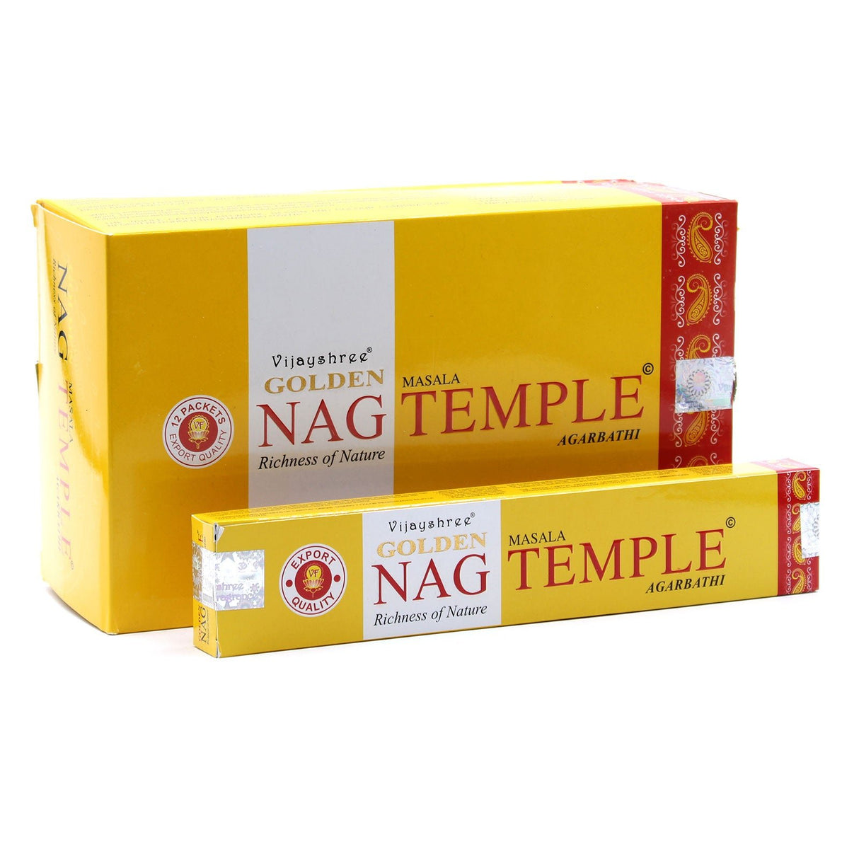 Temple Incense - Golden Nag 15g - SHAMTAM.COM