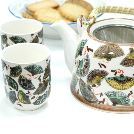 Conjunto de Bule de Ervas, Fãs da China