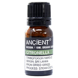 Ulei esențial de citronella organic distilat cu abur 10ml  