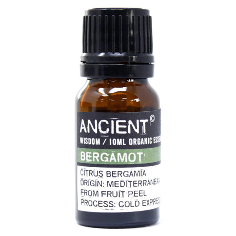 Bergamot Essential Oil Organic Cold Pressed 10ml
