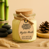 Sójové voskové vonné sviečky Mystic Musk 2 balenie