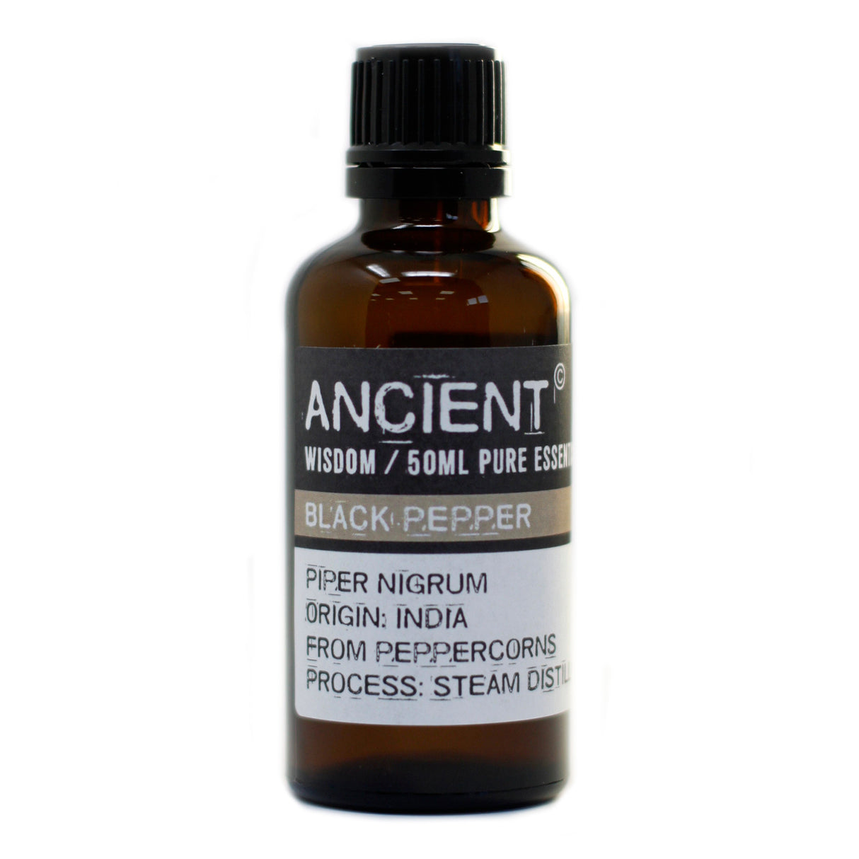 Óleo Essencial de Pimenta Preta Destilado a Vapor 50ml