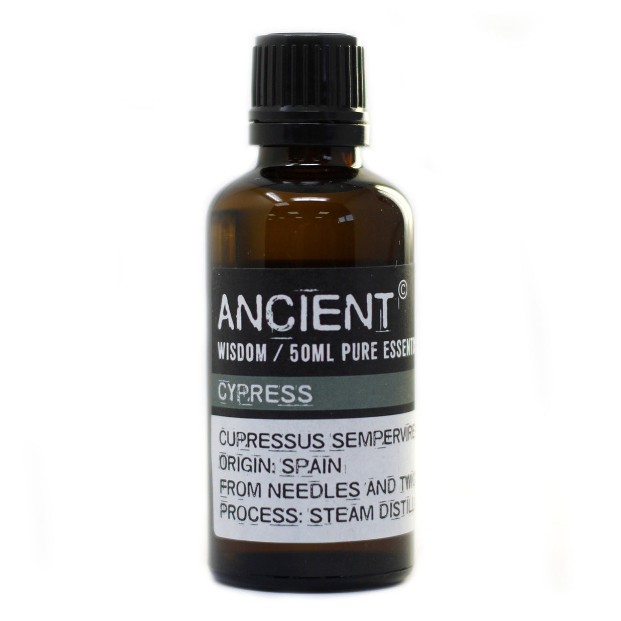 Cypres æterisk olie dampdestilleret 50ml