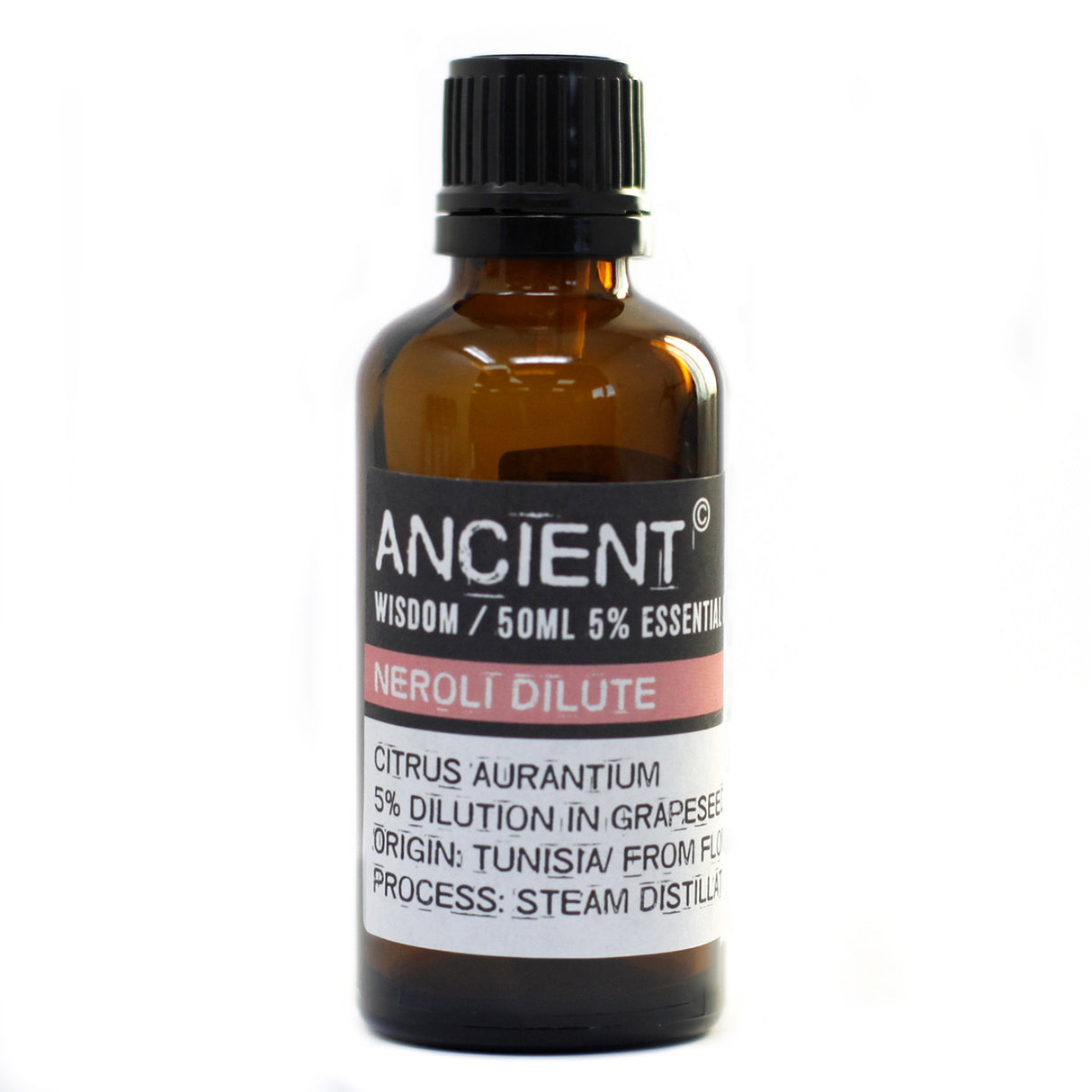 Neroli Essential Oil 5% in Grapeseed Oil 50ml