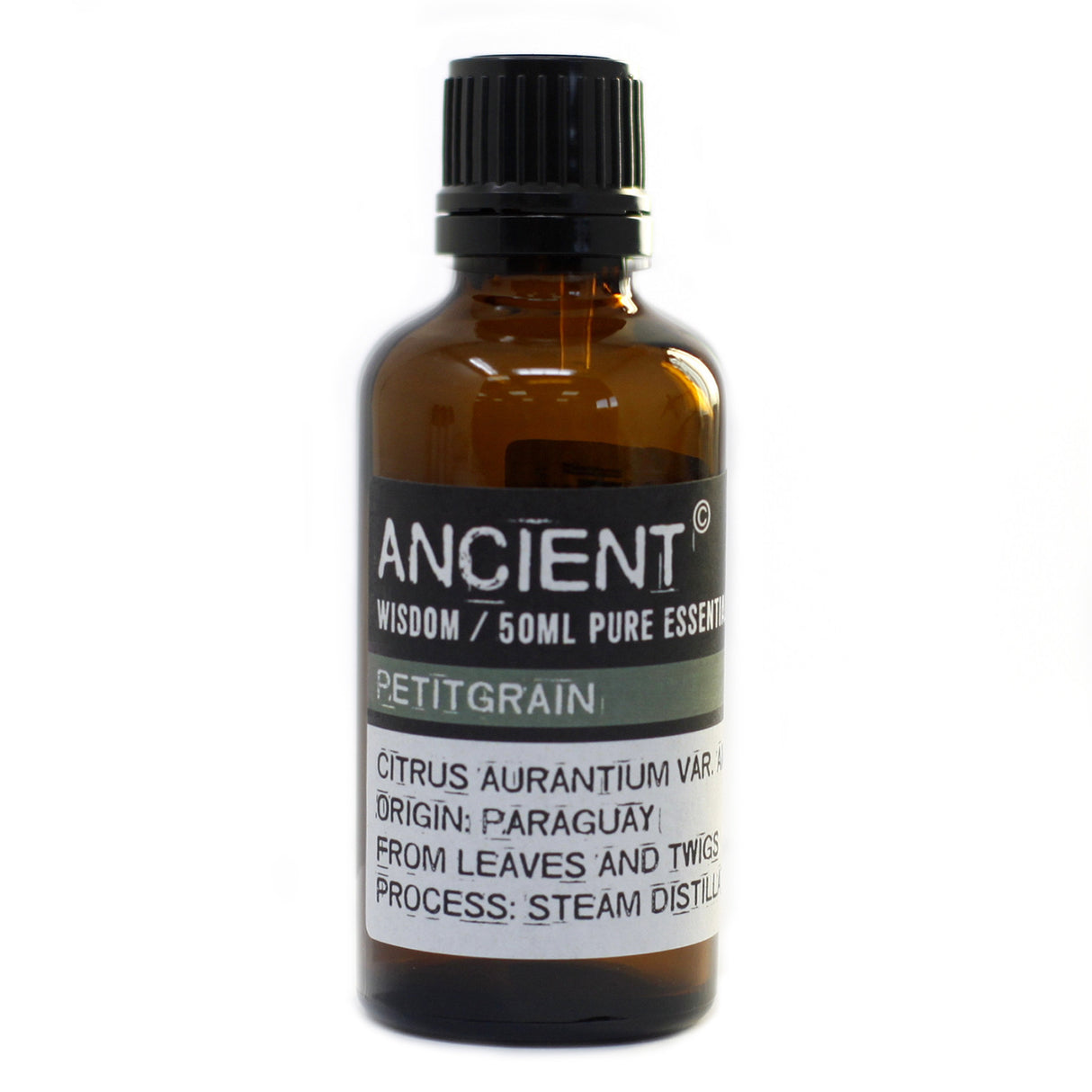 Olio Essenziale di Petitgrain Distillato a Vapore 50ml