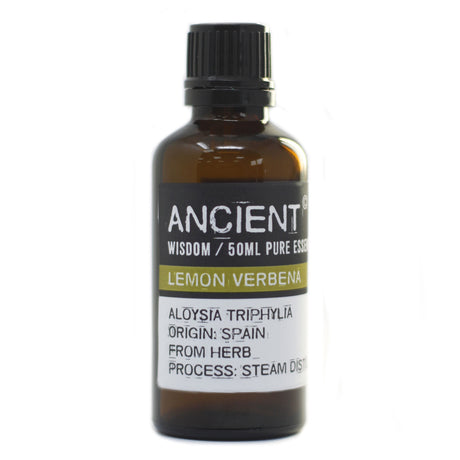 Lemon Verbena Essential Oil, Steam Distilled 50ml